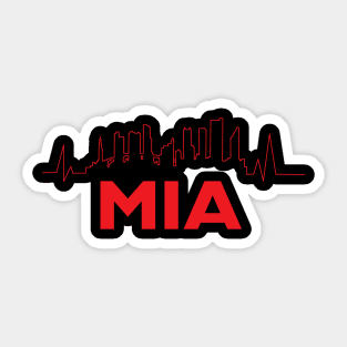 City Beats Miami Sticker
